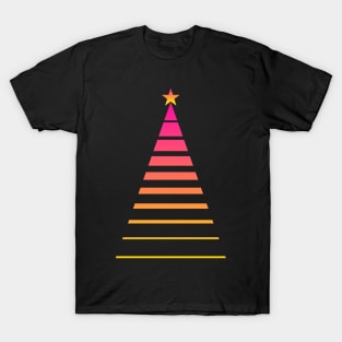 Merry Christmas tree 80s Edit T-Shirt